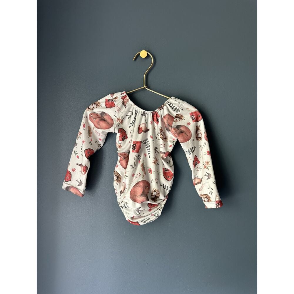 Bailey's Blossom‎ Barn And Fox Leotard Bodysuit